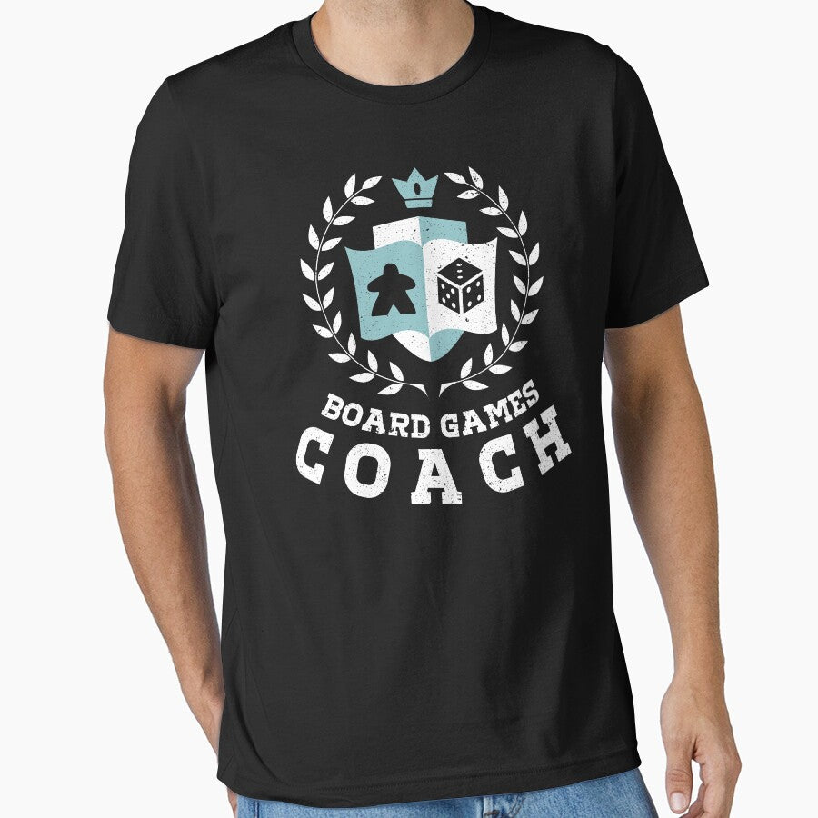 Board Games Coach - (Light) by RoleplayRealm T-Shirts, Hoodie, Sweatshirt | BlankRebels.com (Image 1)