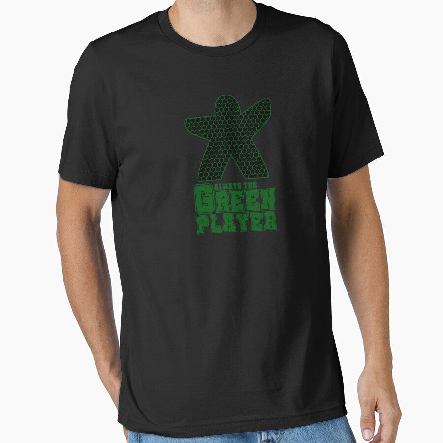 Boardgame Shirt - Always The Green Player by strokli Hoodie, Sweatshirt | BlankRebels.com (Image 1)