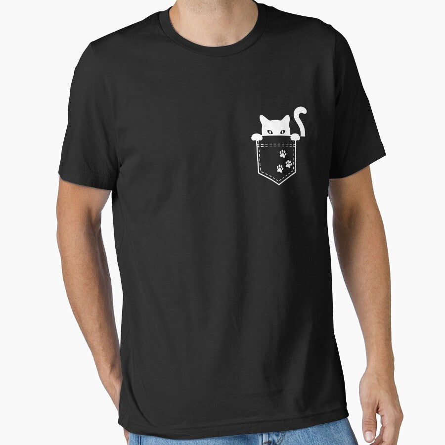 Cat in a pocket by JiraVibes T-Shirts, Hoodie, Sweatshirt | BlankRebels.com (Image 1)