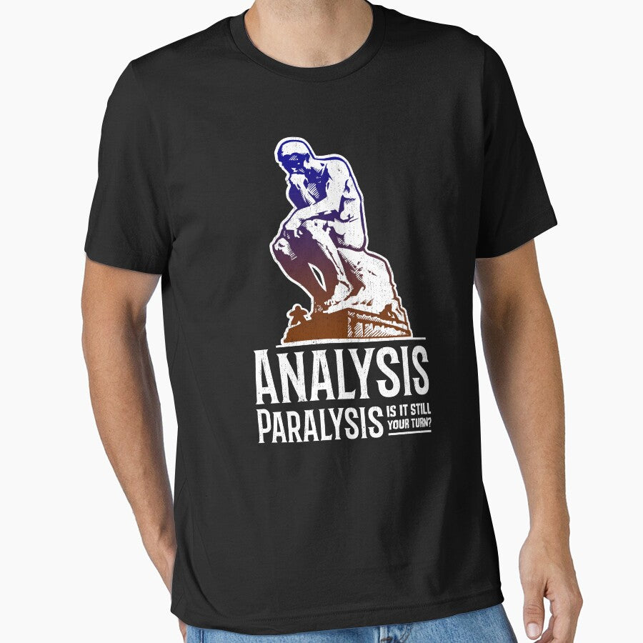 Analysis Paralysis - Is It Still Your Turn? (Dark Version) by RoleplayRealm T-Shirts, Hoodie, Sweatshirt (Image 1)