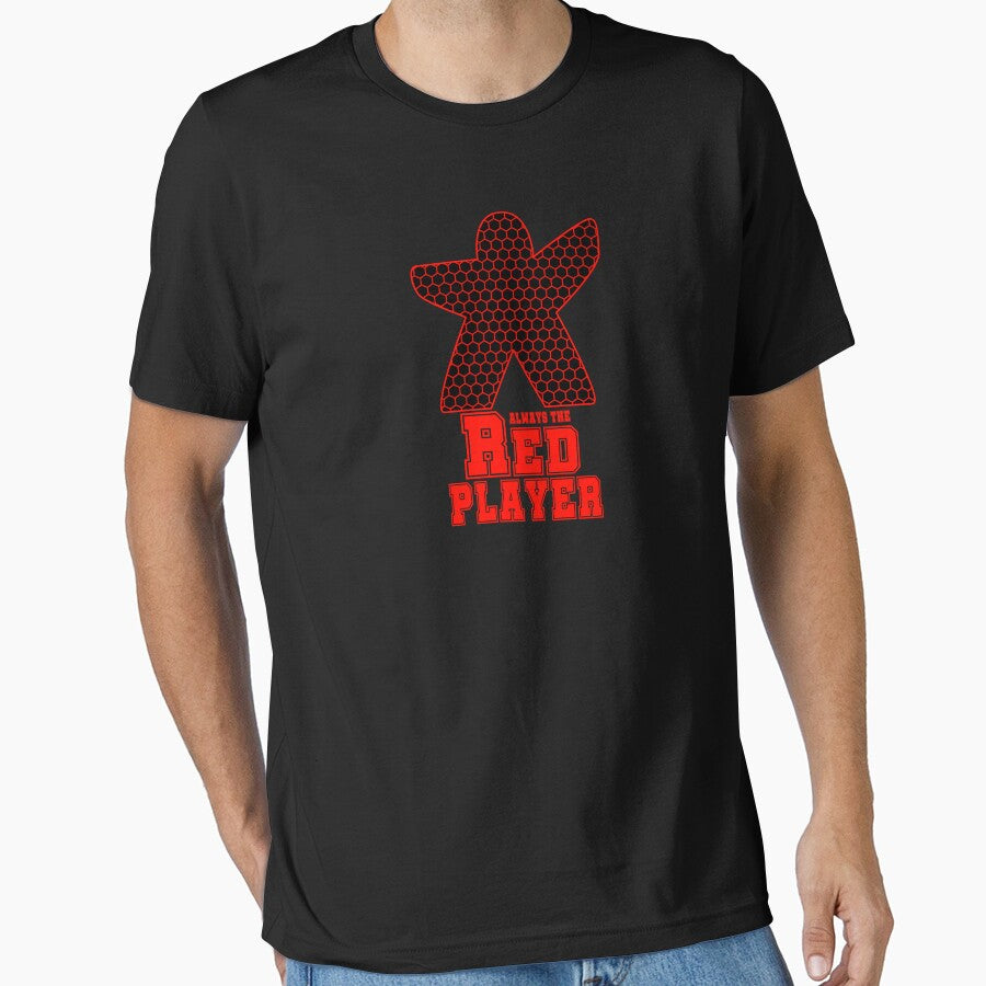 Boardgame Shirt - Always The Red Player by strokli Hoodie, Sweatshirt | BlankRebels.com (Image 1)