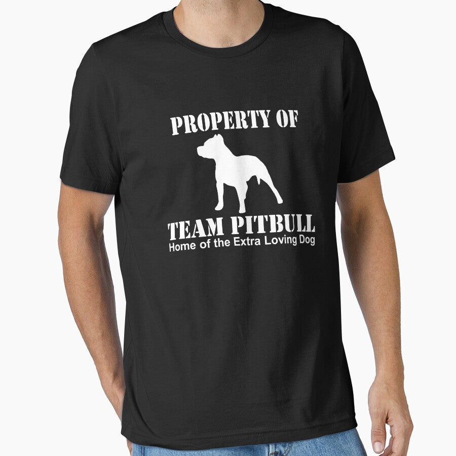Team Pitbull Home Of The Extra Loving Dog by findgreatshirts