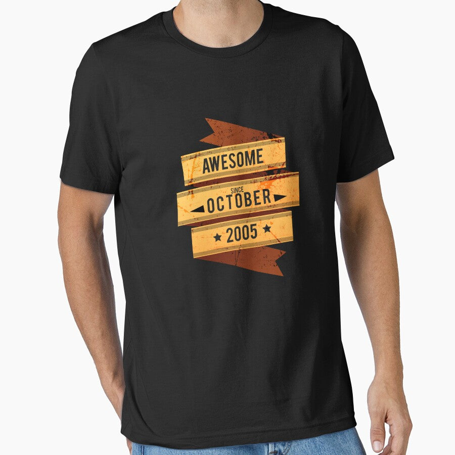 Awesome Since October 2005 by stuch75 T-Shirts, Hoodie, Sweatshirt | BlankRebels.com (Image 1)