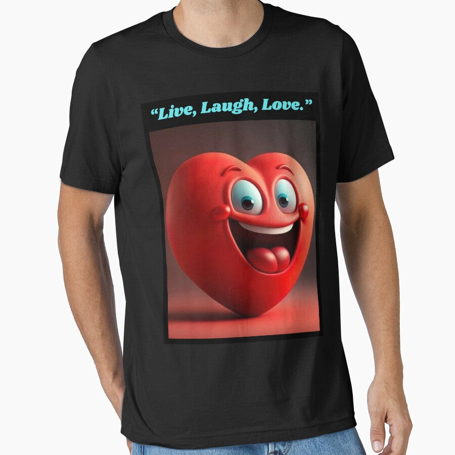 “Live, laugh, love.” by Motivational space T-Shirts, Hoodie, Sweatshirt | BlankRebels.com (Image 1)