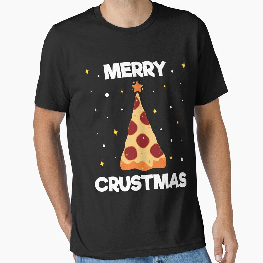 Merry Christmas Tree Pizza Pepperoni Chef Christmas Pajama by ZNOVANNA T-Shirts, Hoodie, Sweatshirt (Image 1)