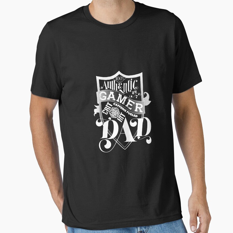 Gamer Dad D20 by JENetics Design T-Shirts, Hoodie, Sweatshirt | BlankRebels.com (Image 1)