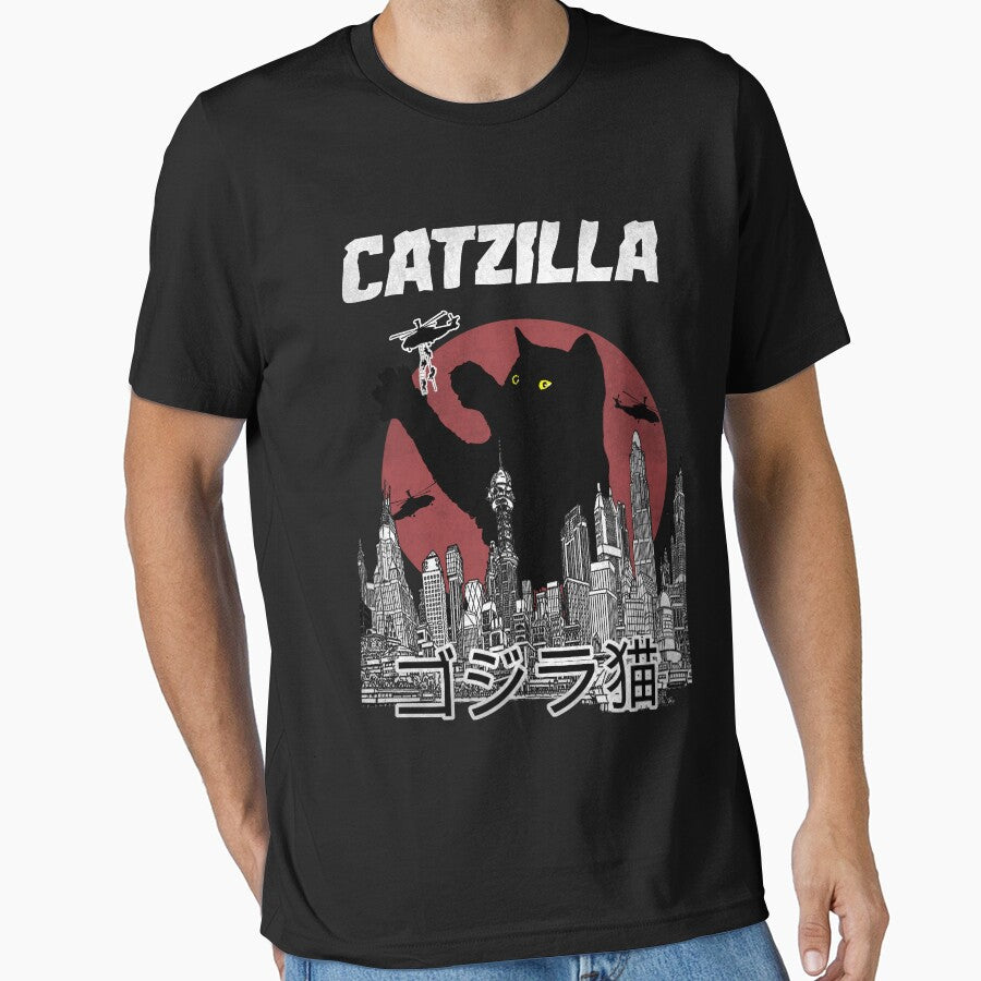 Catzilla vintage by Le-Freak T-Shirts, Hoodie, Sweatshirt | BlankRebels.com (Image 1)