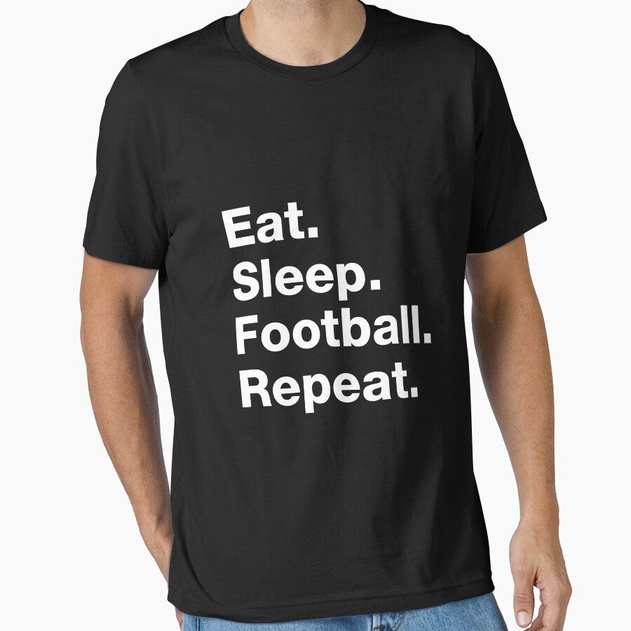 Eat. Sleep. Football. Repeat. by squidgun