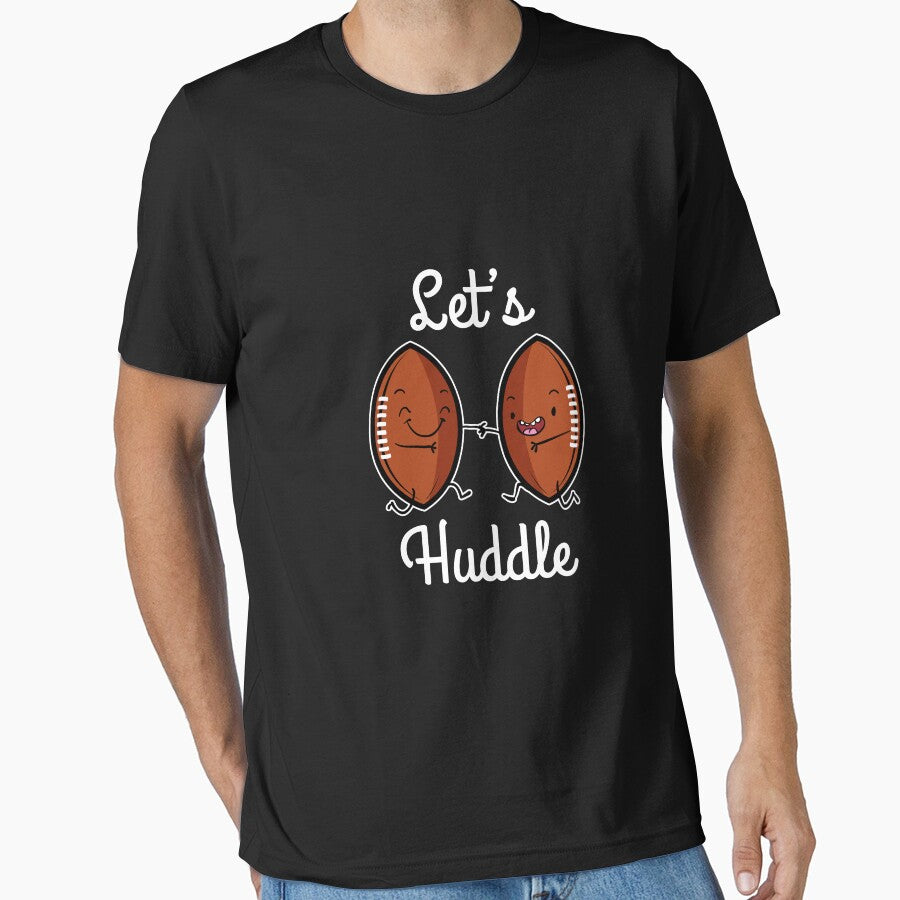 Lets Huddle | football accessories | football shirt | tailgate shirt | tailgate clothes | football gifts |... (Image 1)
