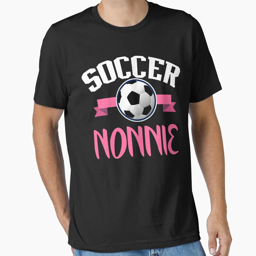 Funny Grandmother Sports Trendy Gift - Soccer Nonnie by PremiumDesignz