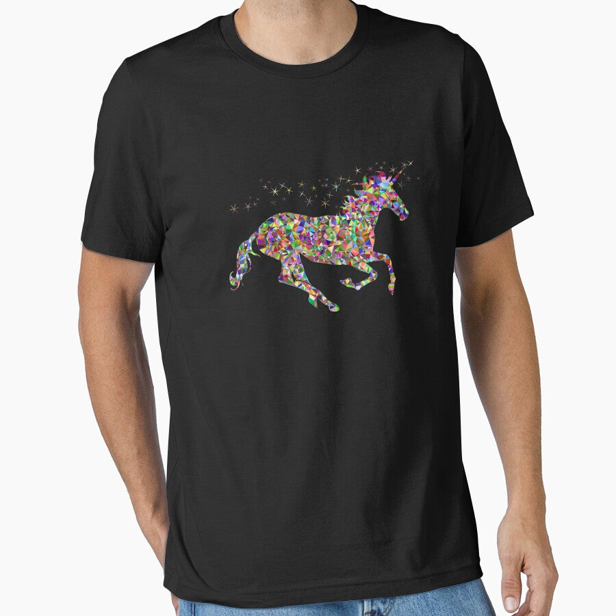 Rainbow Gem Unicorn Emoji by PrintPress T-Shirts, Hoodie, Sweatshirt | BlankRebels.com (Image 1)