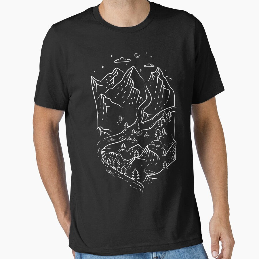 Down the River by Claudia Santos T-Shirts, Hoodie, Sweatshirt | BlankRebels.com (Image 1)