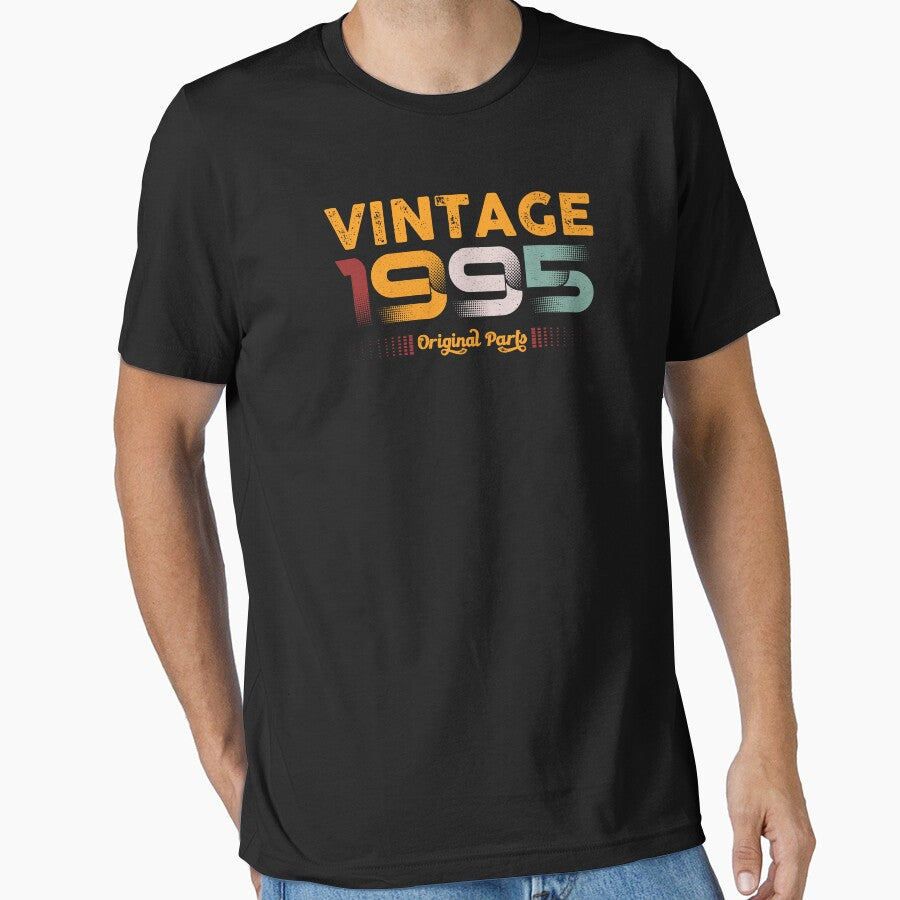 Vintage 1995 Original Parts - Family Birthday Gift by Whimsical  Thinker T-Shirts, Hoodie, Sweatshirt (Image 1)