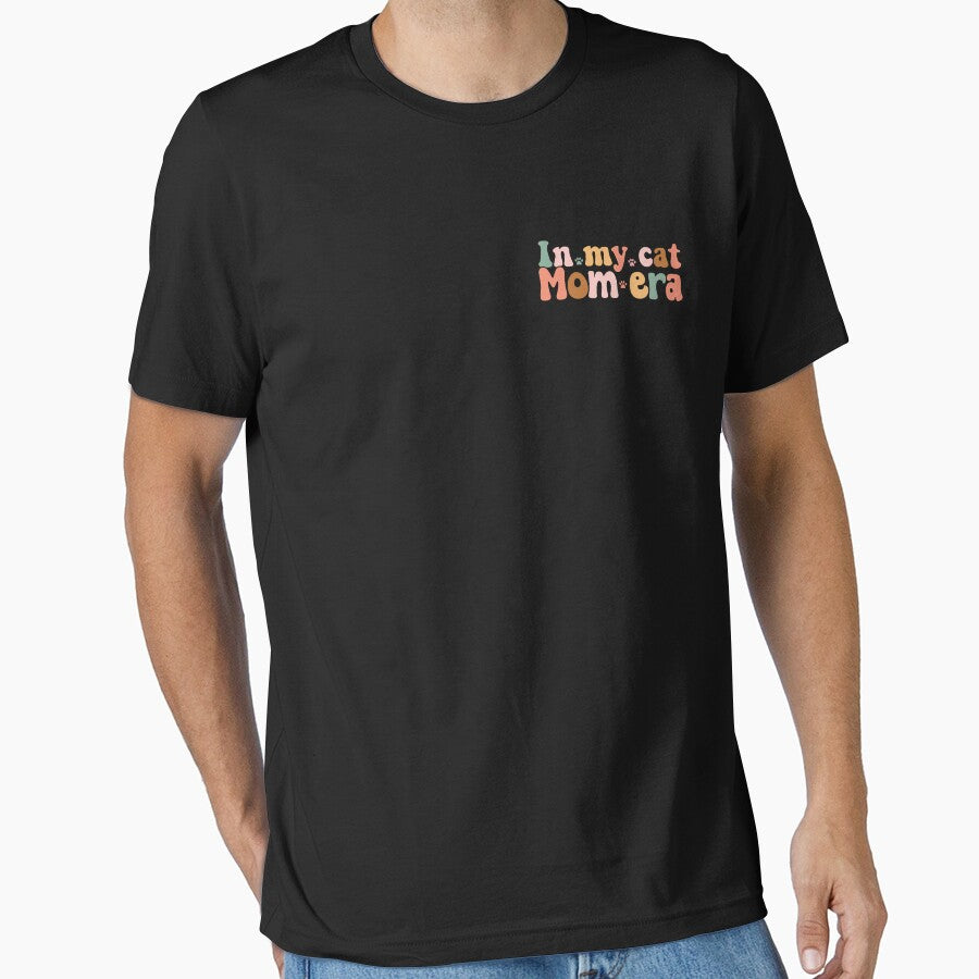 In My Cat Mom Era Groovy Retro Cat Lovers by Burpishop T-Shirts, Hoodie, Sweatshirt | BlankRebels.com (Image 1)