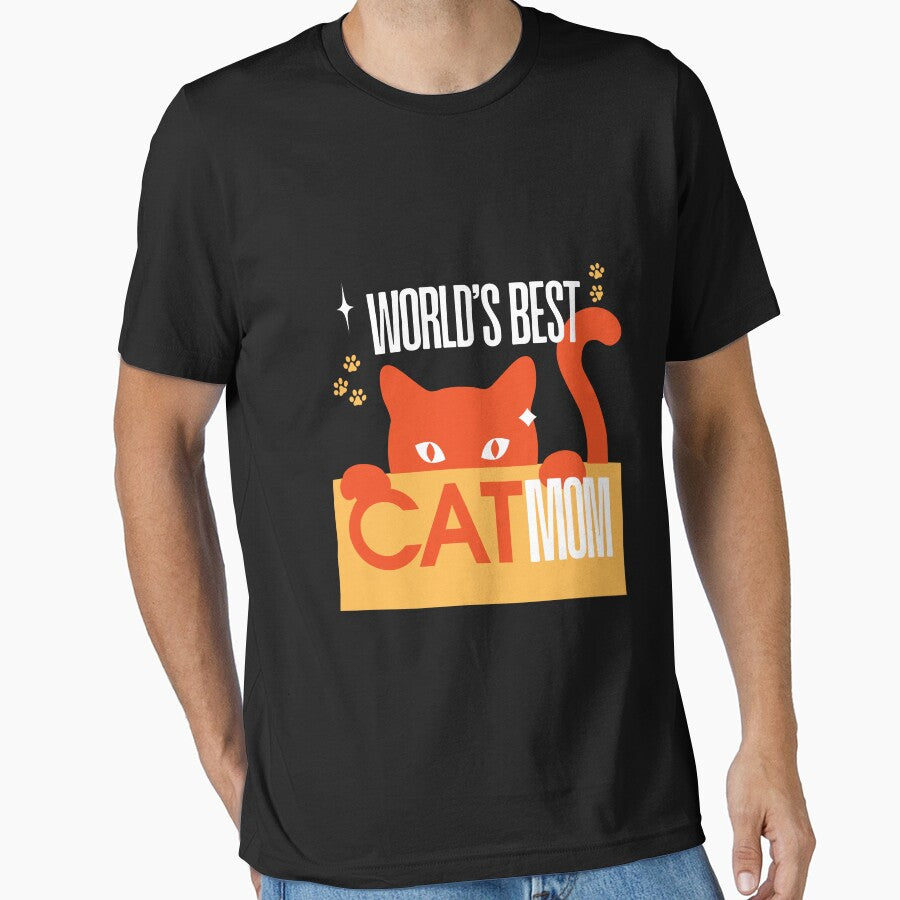 World's best cat mom by Artify Shirts Hoodie, Sweatshirt | BlankRebels.com (Image 1)