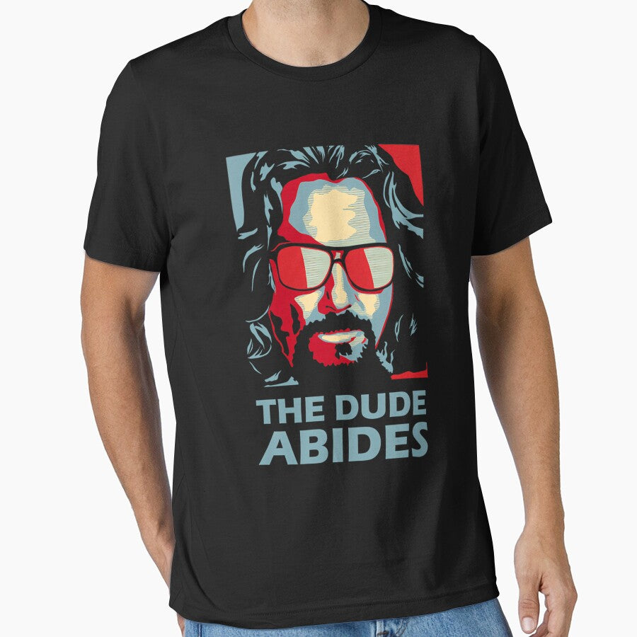 The Dude Abides Man by Steporres T-Shirts, Hoodie, Sweatshirt | BlankRebels.com (Image 1)