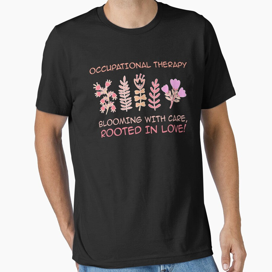 Occupational Therapy Valentine Lover by Huois4 T-Shirts, Hoodie, Sweatshirt | BlankRebels.com (Image 1)