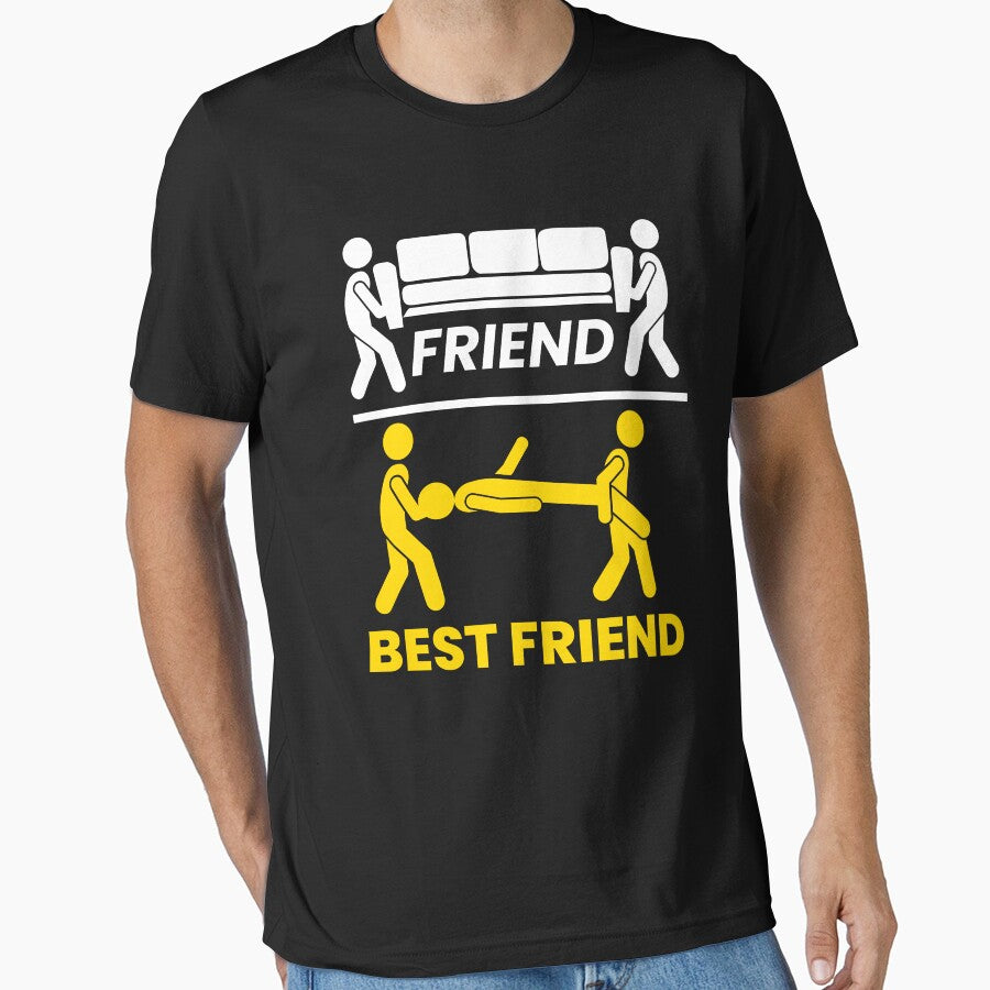 Best Friend Sofa Friendship by MooonTees T-Shirts, Hoodie, Sweatshirt | BlankRebels.com (Image 1)