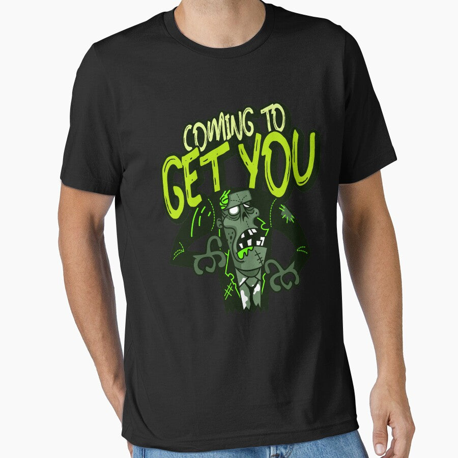 Coming To Get You Funny Zombie Halloween Design by up4tee T-Shirts, Hoodie, Sweatshirt | BlankRebels.com (Image 1)