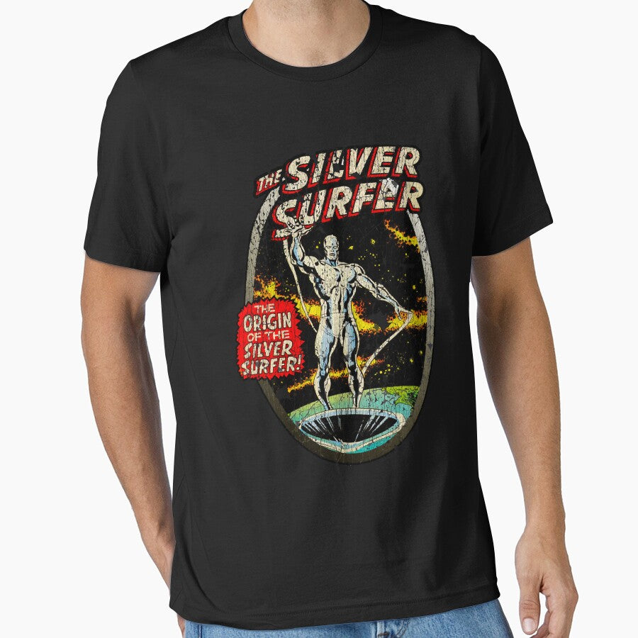 Silver Surf 1978 Cartoons Vintage by YounDum822 T-Shirts, Hoodie, Sweatshirt | BlankRebels.com (Image 1)