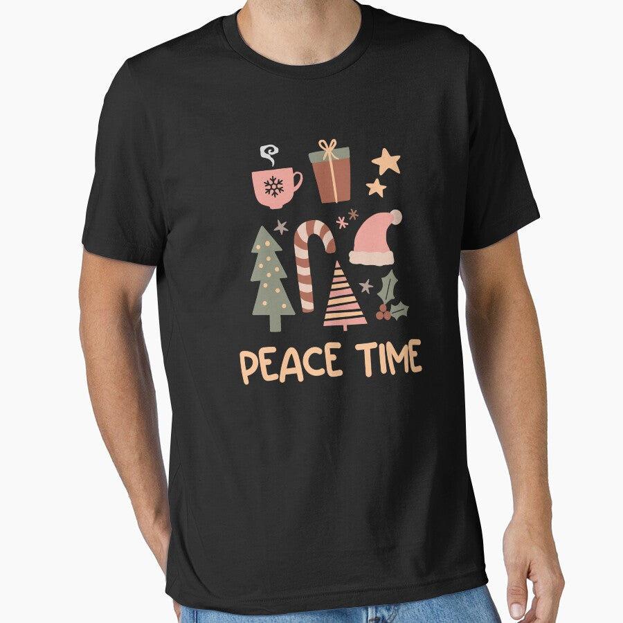 Boho Xmas - Peace time! by CleanDecor T-Shirts, Hoodie, Sweatshirt | BlankRebels.com (Image 1)