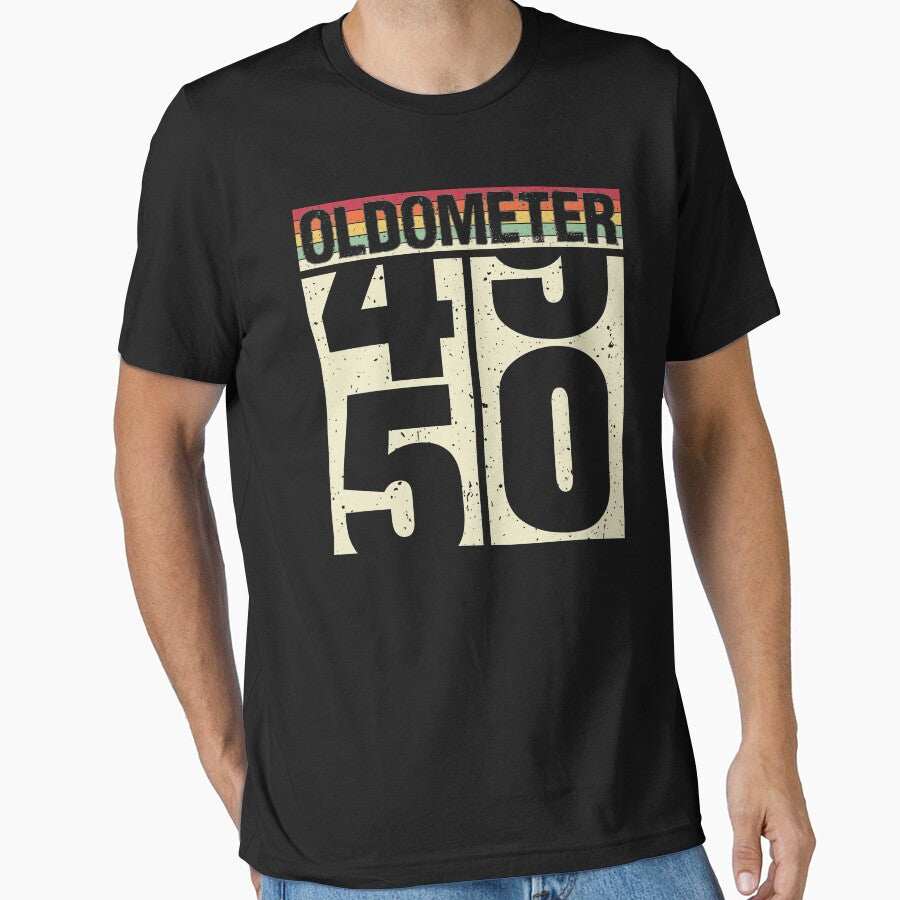 Vintage Oldometer 50 Years Old 50th Birthday Gift For Men Women by Best Designer T-Shirts, Hoodie, Sweatshirt (Image 1)