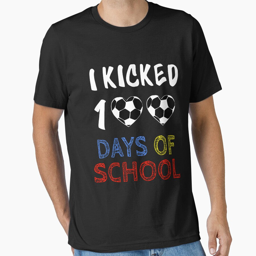 I Kicked 100 Days Of School Soccer Player by ARTZ84
