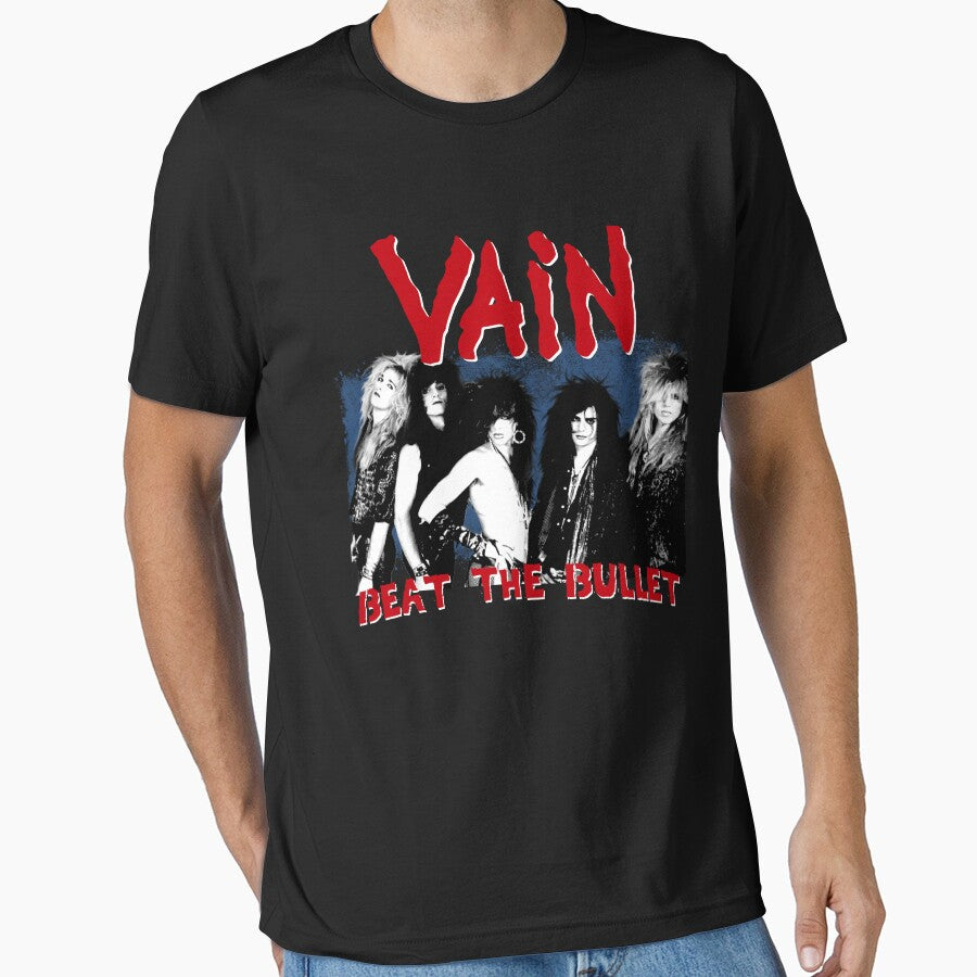 Vain Glam Band Beat The Bullet by DivingDevils T-Shirts, Hoodie, Sweatshirt | BlankRebels.com (Image 1)