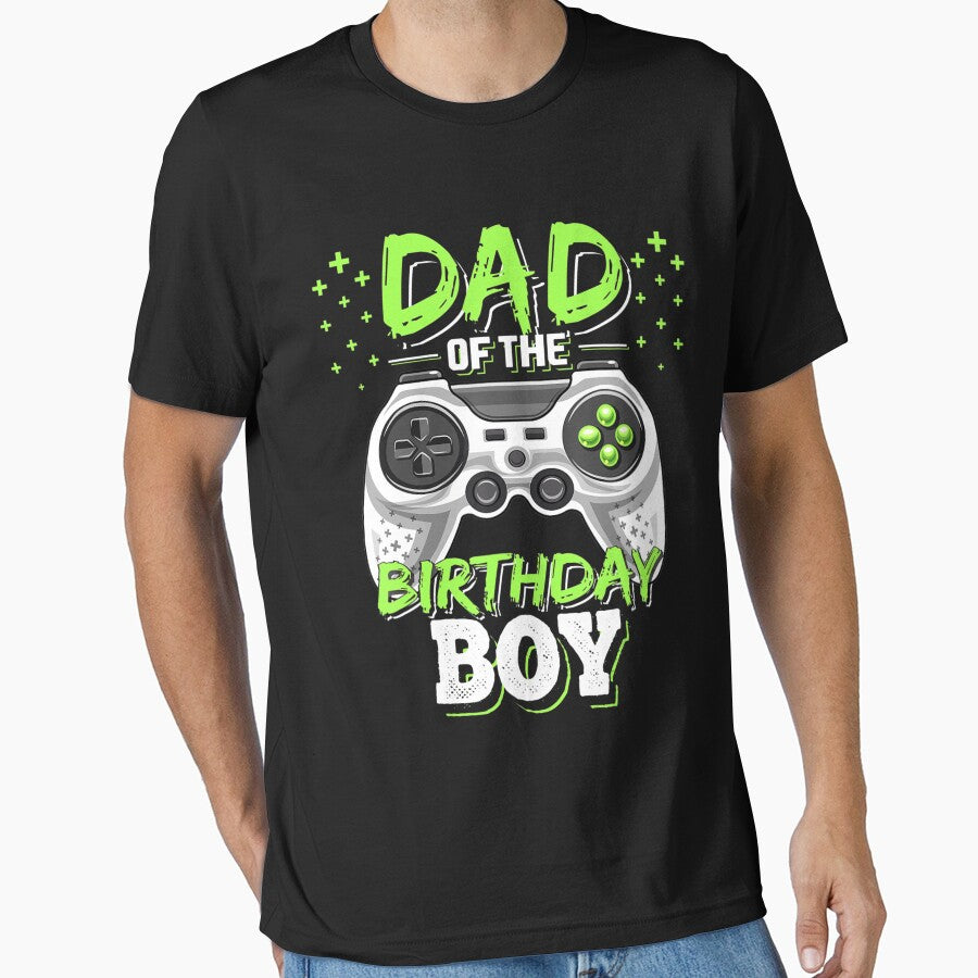 Dad ofhe Birthday Boy Matching Video Gamer Birthday Party by RONDA62 T-Shirts, Hoodie, Sweatshirt | BlankRebels.com (Image 1)