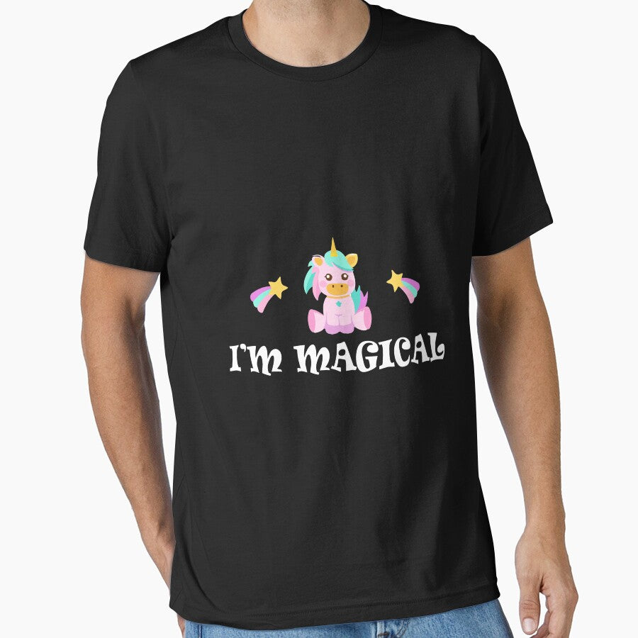 I'm Magical Cute Unicorn Design for Girls by AllStarMerch T-Shirts, Hoodie, Sweatshirt | BlankRebels.com (Image 1)