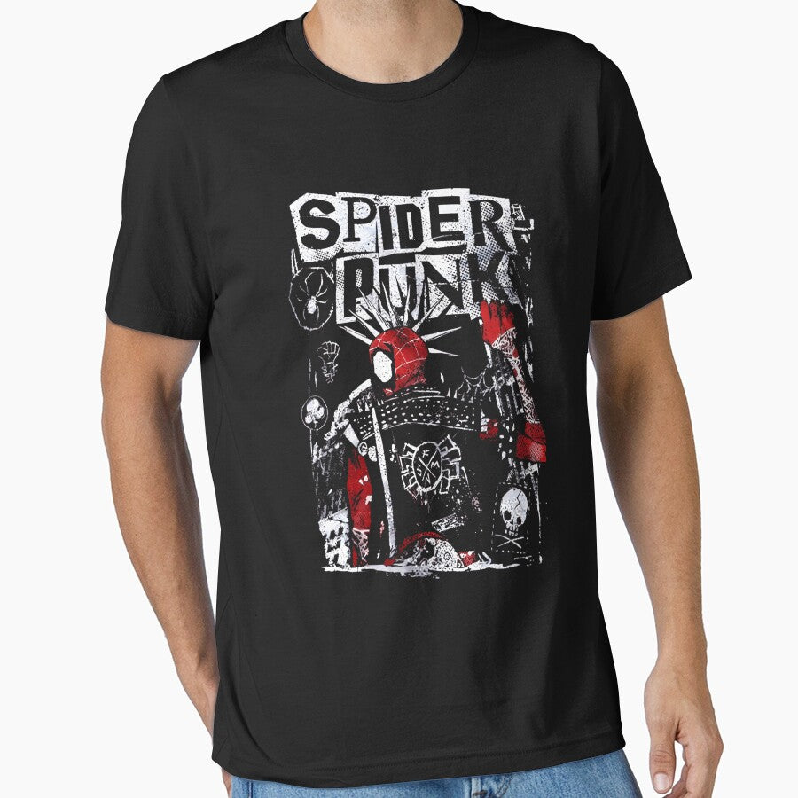 Retro Spider Punk by JoshWetzig T-Shirts, Hoodie, Sweatshirt | BlankRebels.com (Image 1)