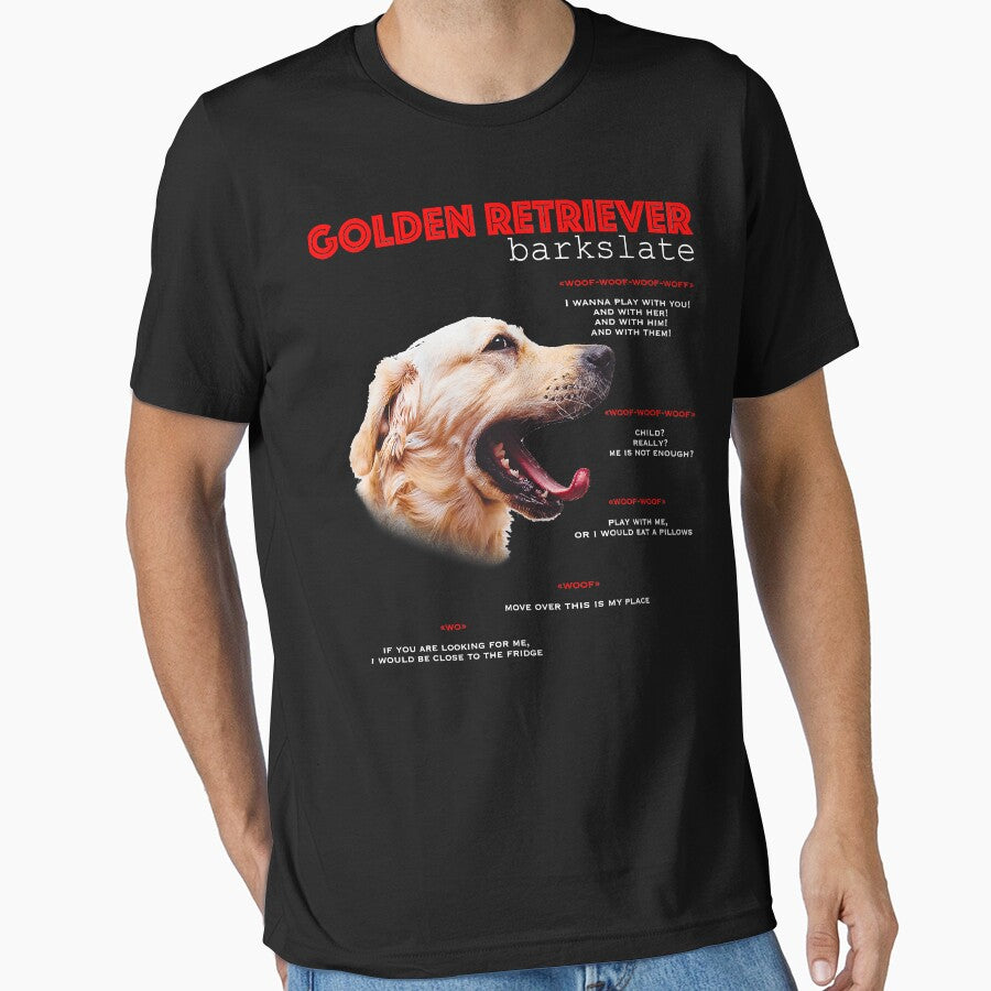 Funny Golden Retriever Translate by IanSummer53 T-Shirts, Hoodie, Sweatshirt | BlankRebels.com (Image 1)