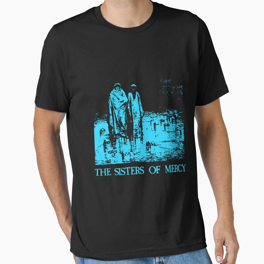 Funny Vintage Body And Soul - The Sisters Of Mercy Graphic Tee by GaitanDelfina