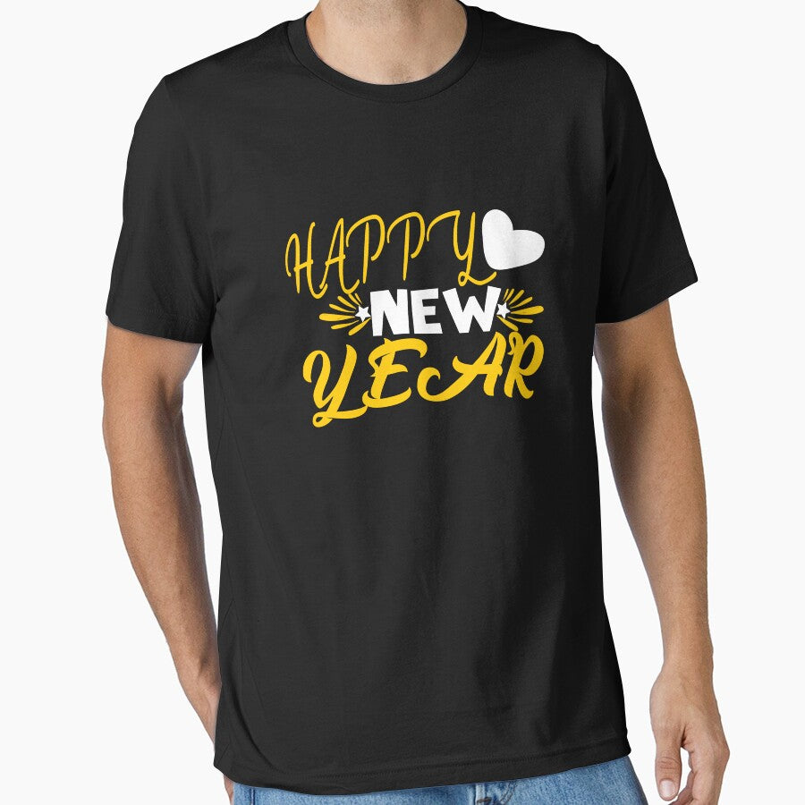 Happy New Year & New year by UArtWorld T-Shirts, Hoodie, Sweatshirt | BlankRebels.com (Image 1)