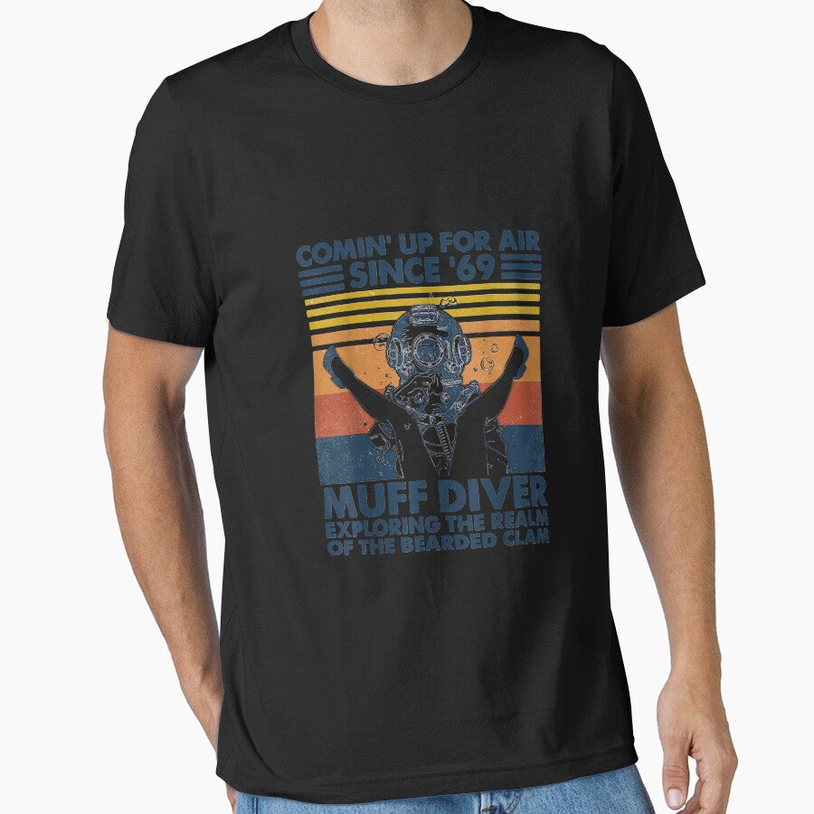 Coming Up For Air Since 69 Muff Diver Scuba Diving by Liefke12441 T-Shirts, Hoodie, Sweatshirt | BlankRebels.com (Image 1)