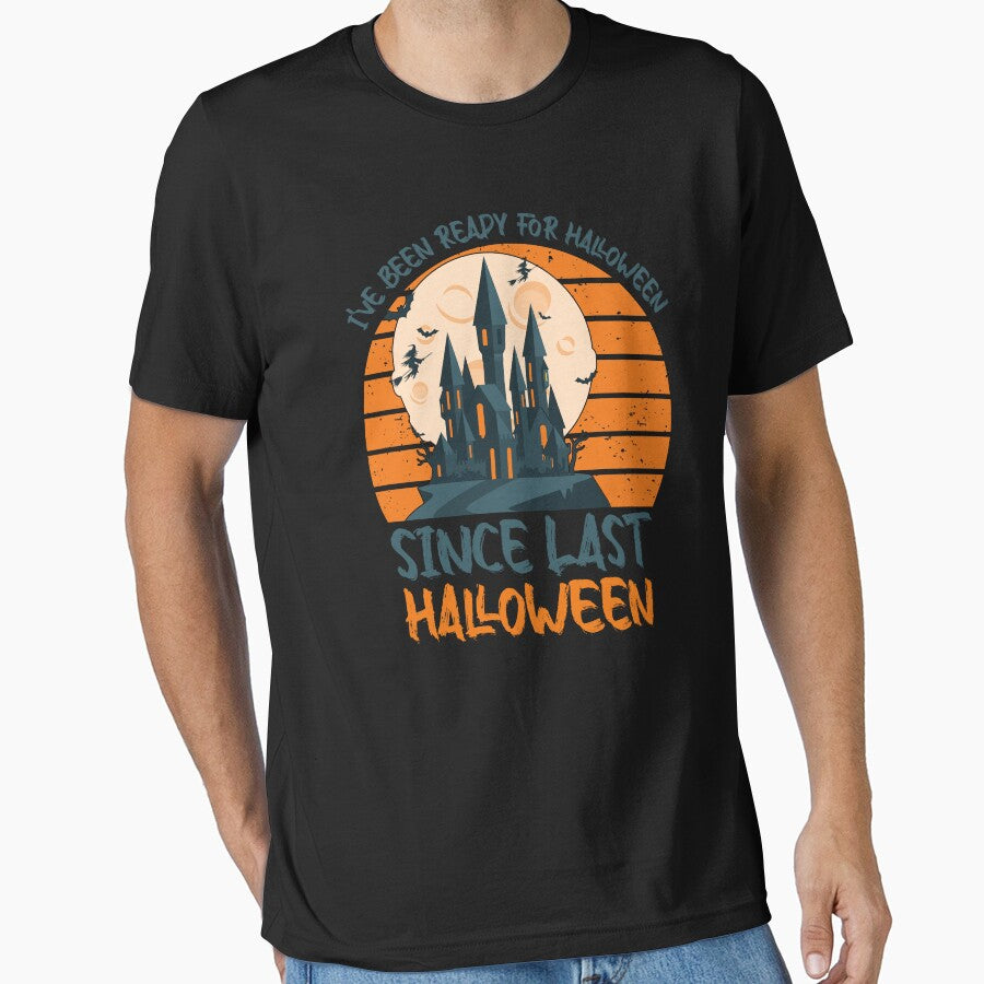 Vintage Horror Halloween Castle - Happy Halloween Gift for Men, Women, Kids Halloween 2022 by OUSSAMAVIP... (Image 1)