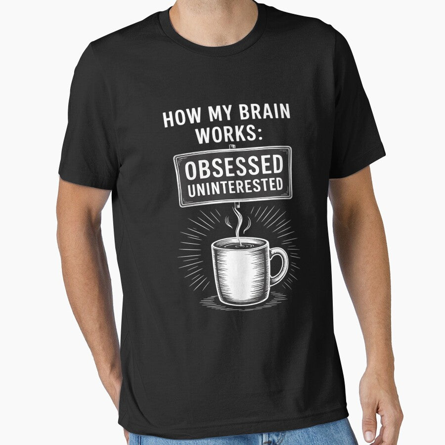 How My Brain Works ADHD Awareness ADHD Warrior ADHD Support by LegendsArt75 T-Shirts, Hoodie, Sweatshirt (Image 1)