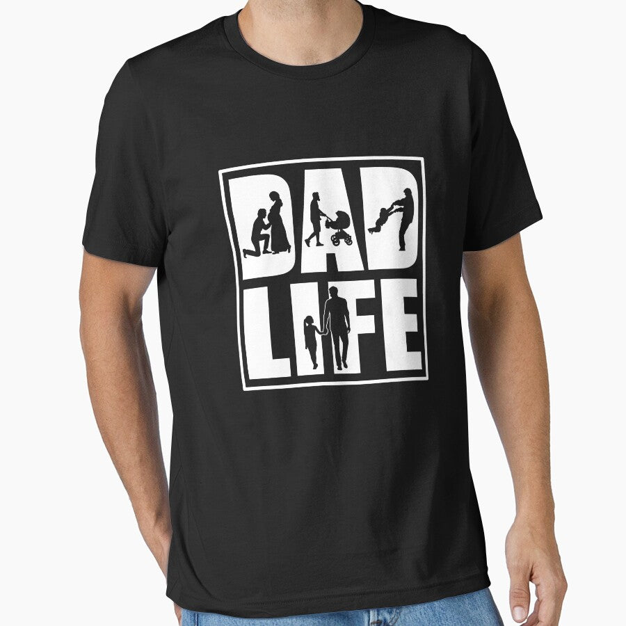 Dad Life Shirt, Father's Shirt Gift, Daddy Father Gift, Dad Gift From Wife, Father's Day Shirt, Stylish Dad... (Image 1)