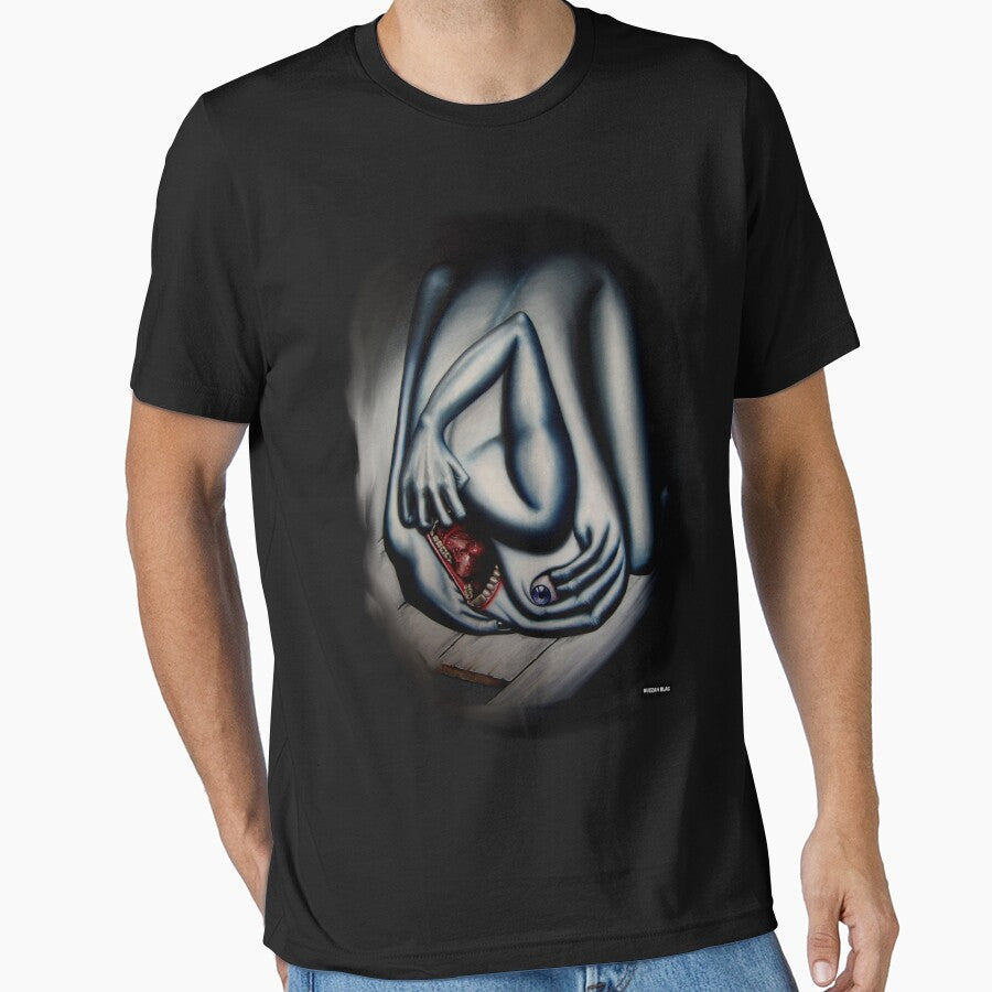 Derangement in Blue by suzanblac T-Shirts, Hoodie, Sweatshirt | BlankRebels.com (Image 1)