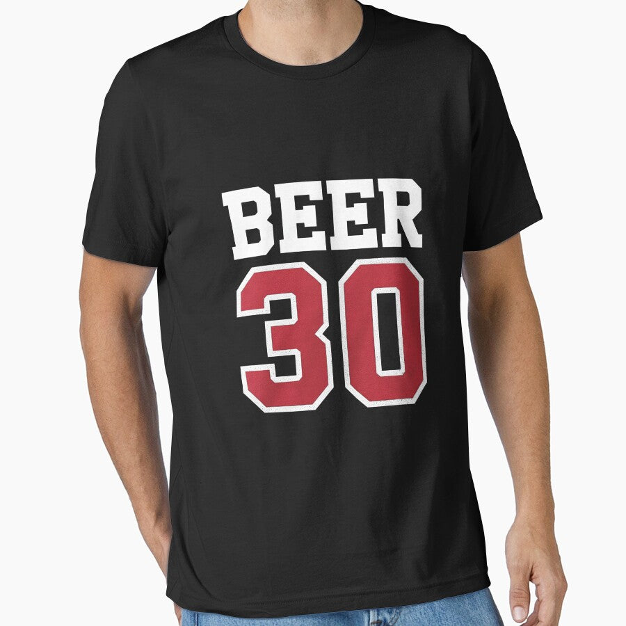 Beer 30 Athlete Uniform Jersey Gag Gift Joke Novelty by margaridroso
