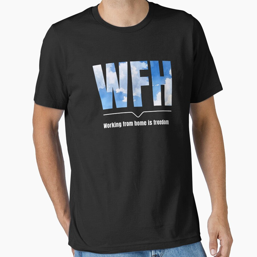 Work from home by Dahlann T-Shirts, Hoodie, Sweatshirt | BlankRebels.com (Image 1)