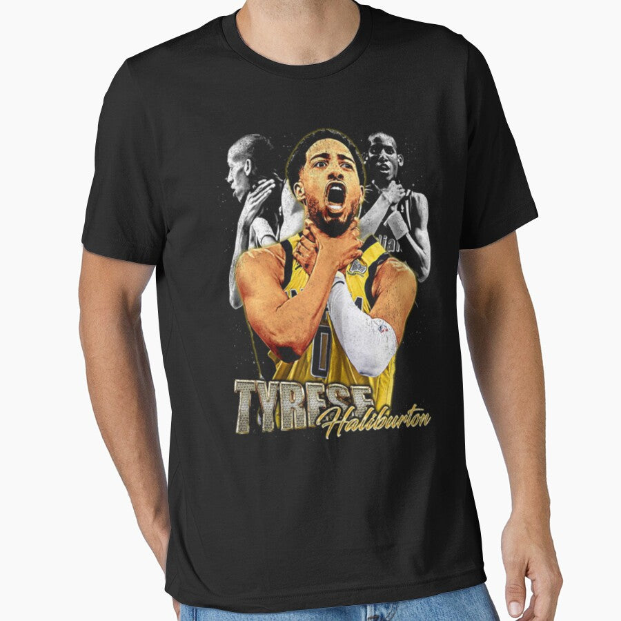 Tyrese Haliburton Indiana Choke by BetsyandGrace T-Shirts, Hoodie, Sweatshirt | BlankRebels.com (Image 1)