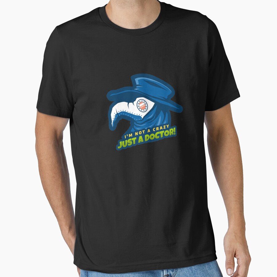 I'm Not A Crazy, Just A Doctor by ElCrocodel T-Shirts, Hoodie, Sweatshirt | BlankRebels.com (Image 1)