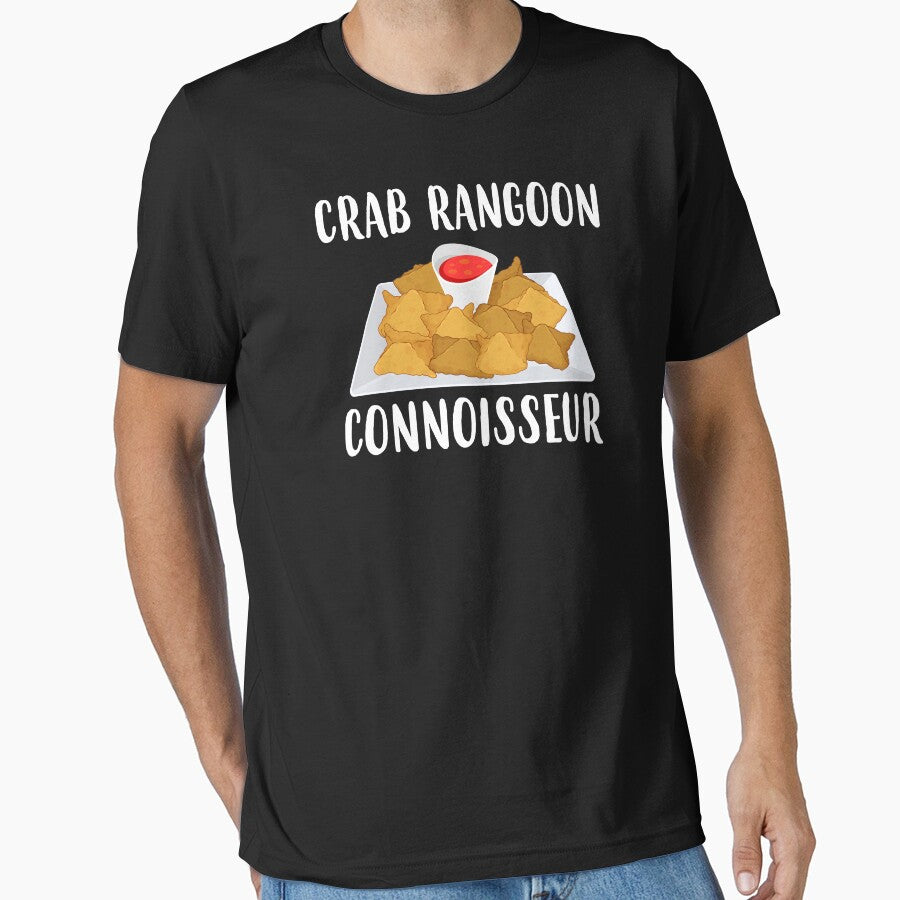 American Chinese Foodie Crab Rangoon Connoisseur design by jakehughes2015 T-Shirts, Hoodie, Sweatshirt (Image 1)