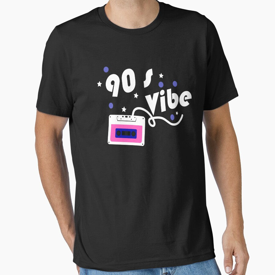 90's Cassette Retro T Shirt by Suzy Perez Art