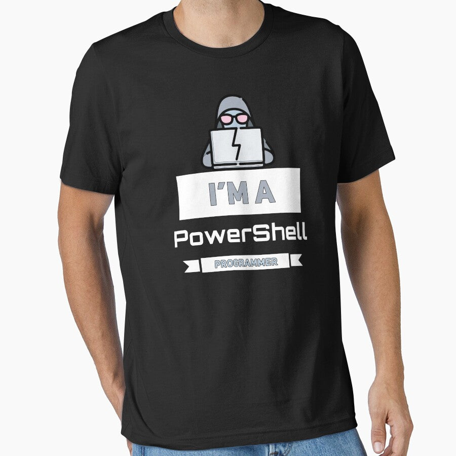 I'm a PowerShell Programmer (color white) by Stornu2Ruedas T-Shirts, Hoodie, Sweatshirt | BlankRebels.com (Image 1)