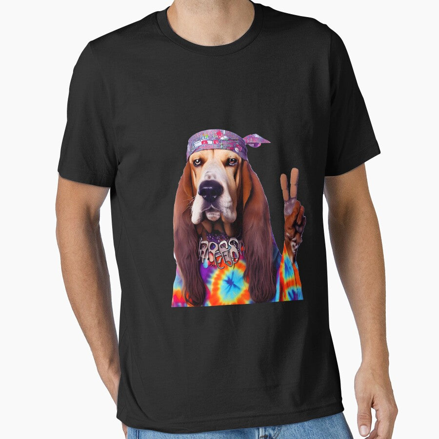 Hippie Hound by Cats and Other Things T-Shirts, Hoodie, Sweatshirt | BlankRebels.com (Image 1)