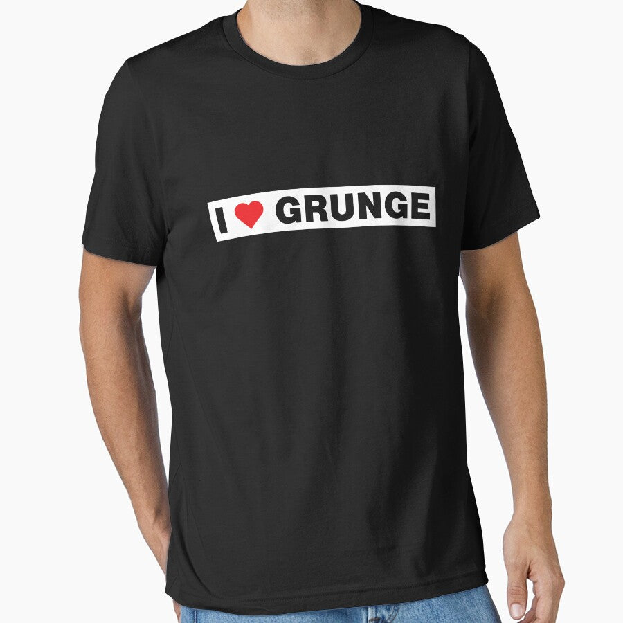 I LOVE GRUNGE by Mclickster T-Shirts, Hoodie, Sweatshirt | BlankRebels.com (Image 1)