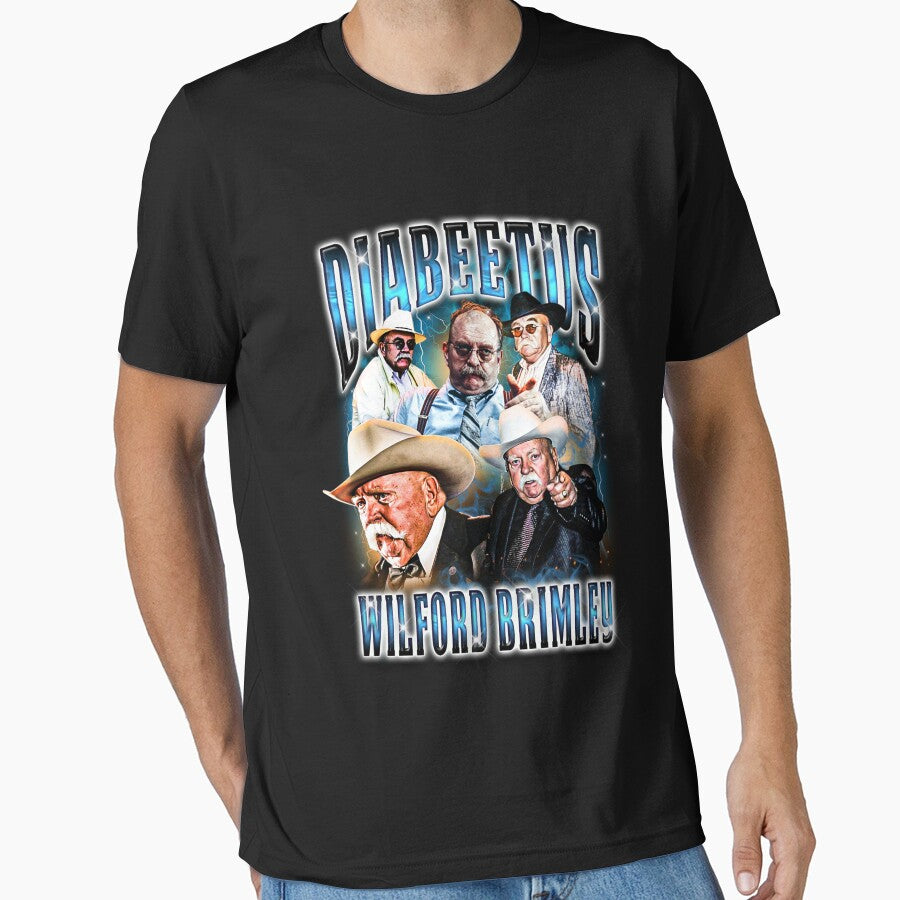 Diabeetus - Wilford Brimley - 90's bootleg design by Primotees