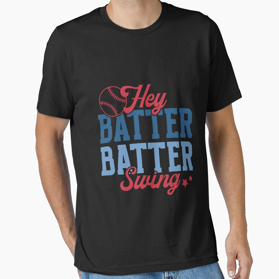 Hey Batter Batter swing Baseball Sideline Social Club Baseball, baseball graphic tee, mom baseball by Yasserlaa